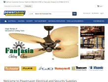 Tablet Screenshot of powersaver.co.uk