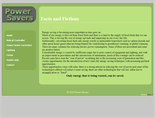 Tablet Screenshot of powersaver.co